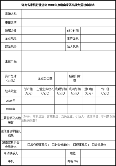 湖南省家具行业协会,家具行业协会,家具行业