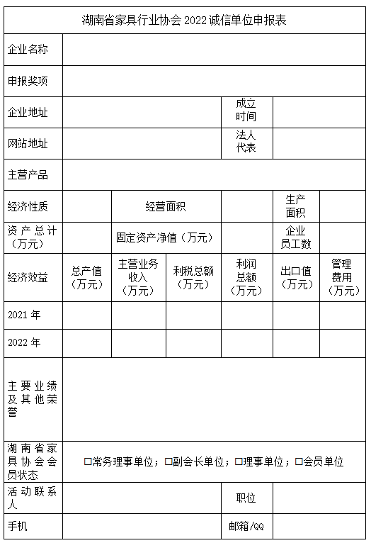 湖南省家具行业协会,家具行业协会,家具行业